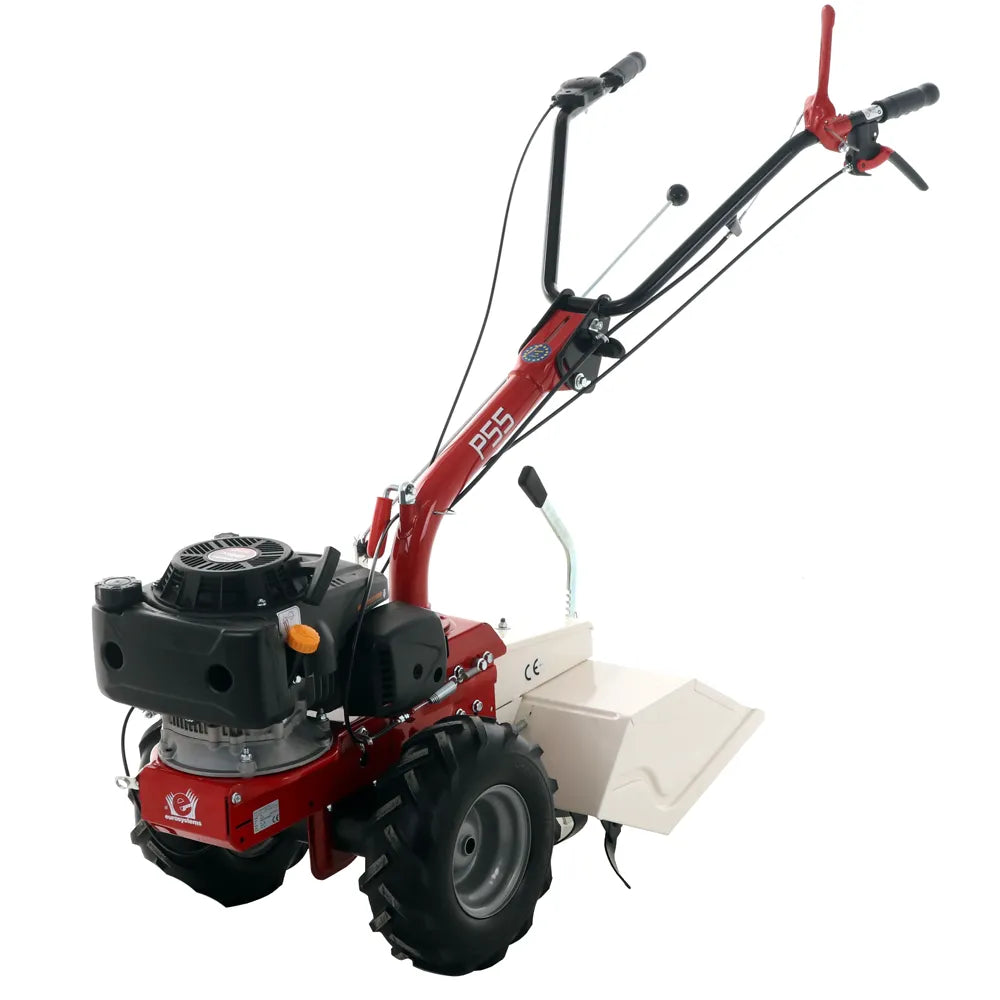 Eurosystems P55 – Motoculteur essence Loncin LC1P70F-3 6,5 CV, fraise 50 cm