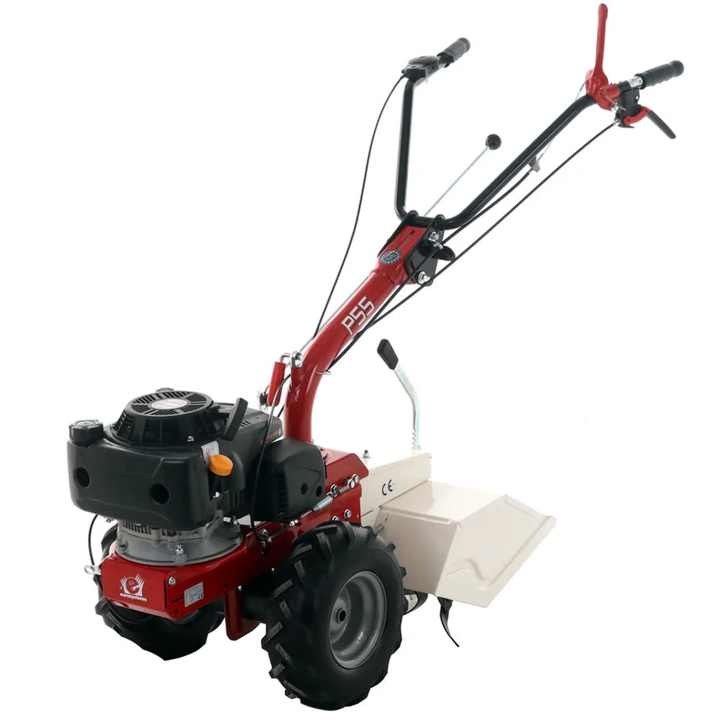 Eurosystems P55 – Motoculteur essence Loncin LC1P70F-3 6,5 CV, fraise 50 cm