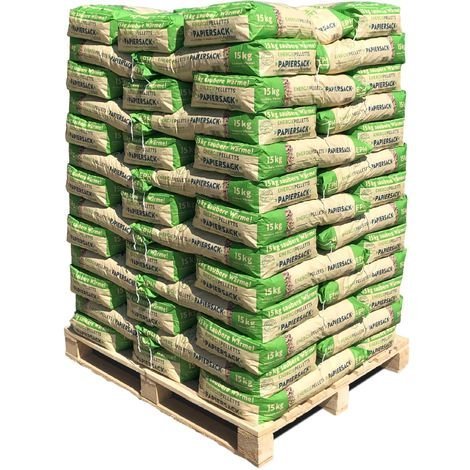 Granulés de bois EPH en sacs papier – Palette de 975 kg