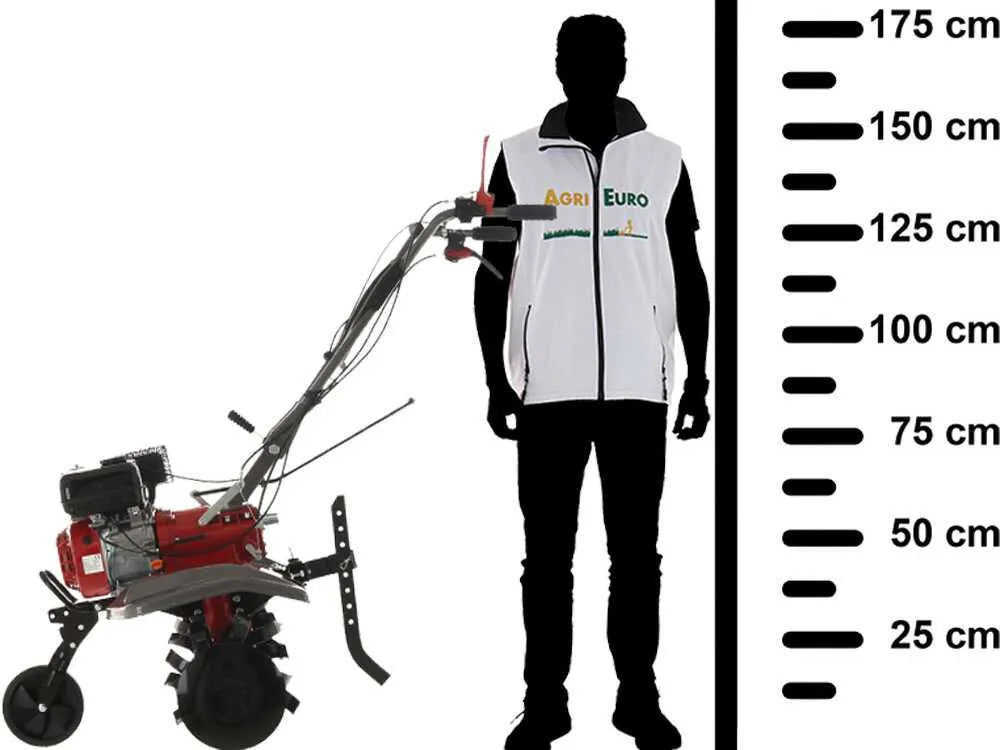Motobineuse à essence Italian Power RG3.6-100 avec moteur Rato R210 7 CV et fraise 97 cm – image 4