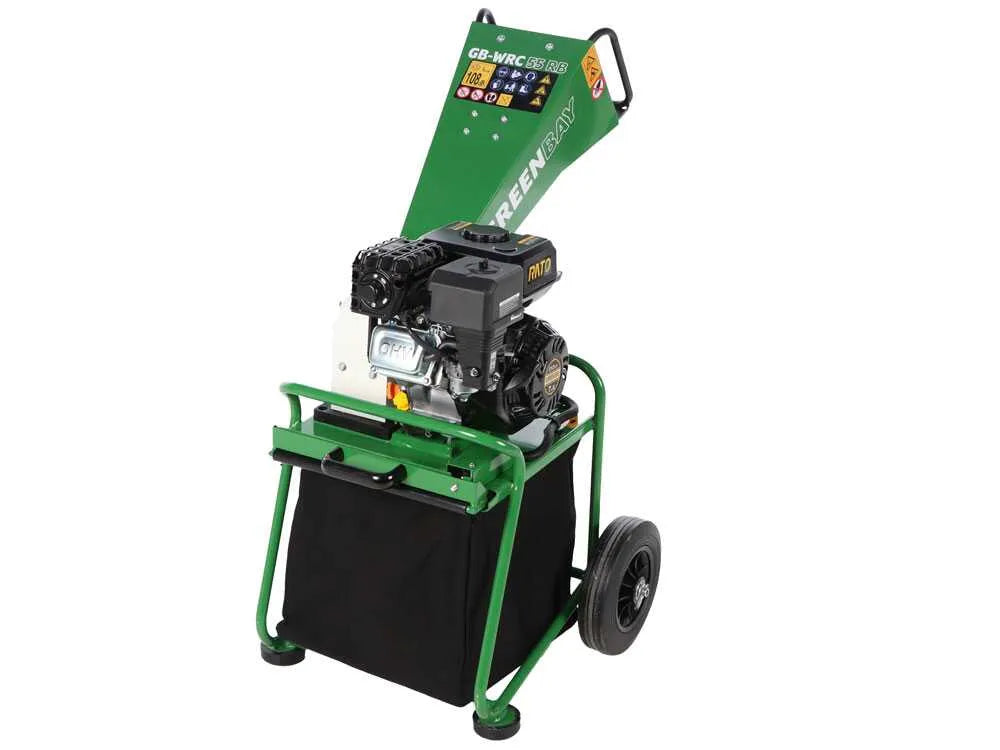GreenBay GB-WRC 50 L - Broyeur de branches thermique - Moteur Rato 7 CV - vue 8
