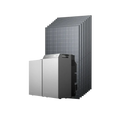EcoFlow STREAM 5000 avec une batterie d’extension et huit panneaux solaires rigides de 500 W