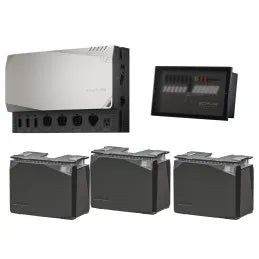 EcoFlow Kit Ready Énergie 15 kWh avec batteries empilables, hub onduleur intégré et panneau de commande