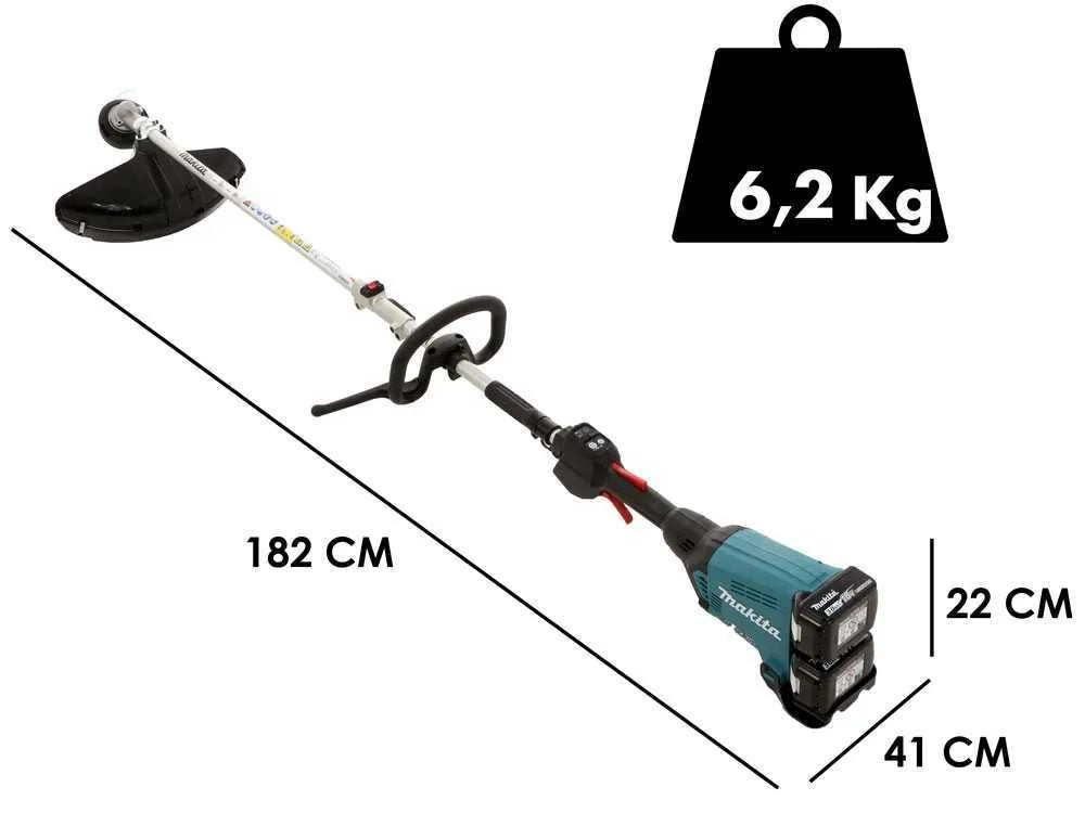 Makita DUX60 - Débroussailleuse à batterie 2 x 18 V - 5 Ah - vue 3