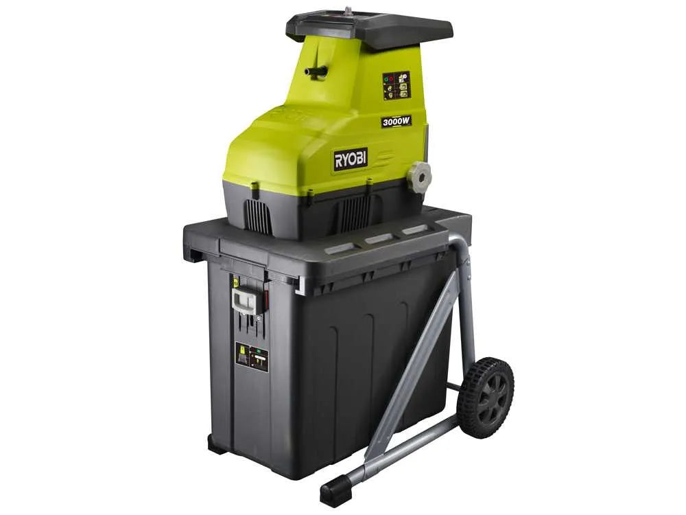Ryobi RSH3045U - Broyeur de végétaux électrique 3000 W - Bac 55 L - photo 3