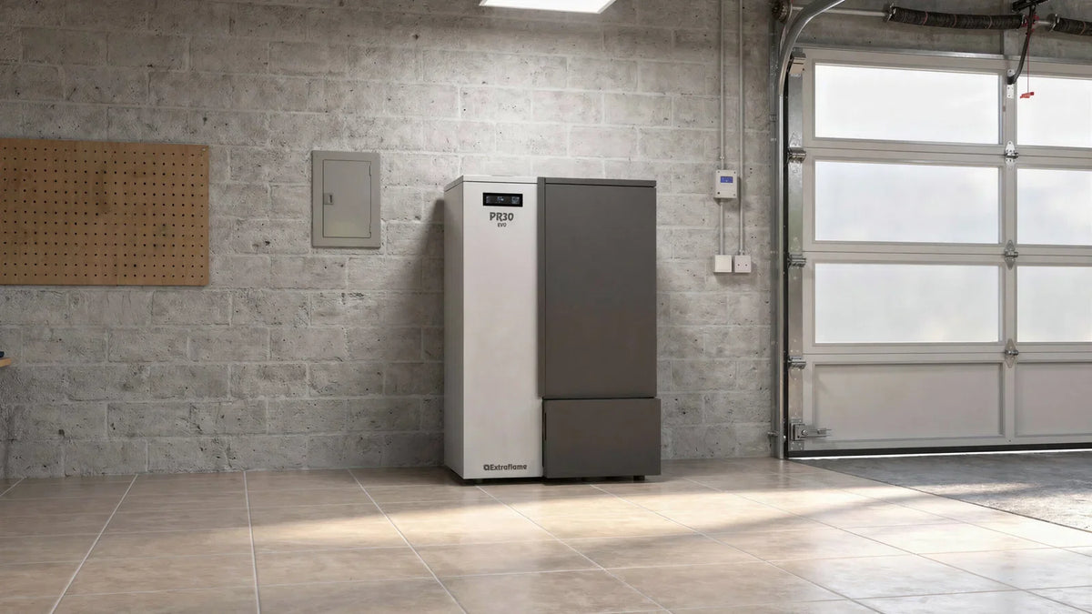 Chaudière à granulés La Nordica PR30 EVO 30 kW – image 1