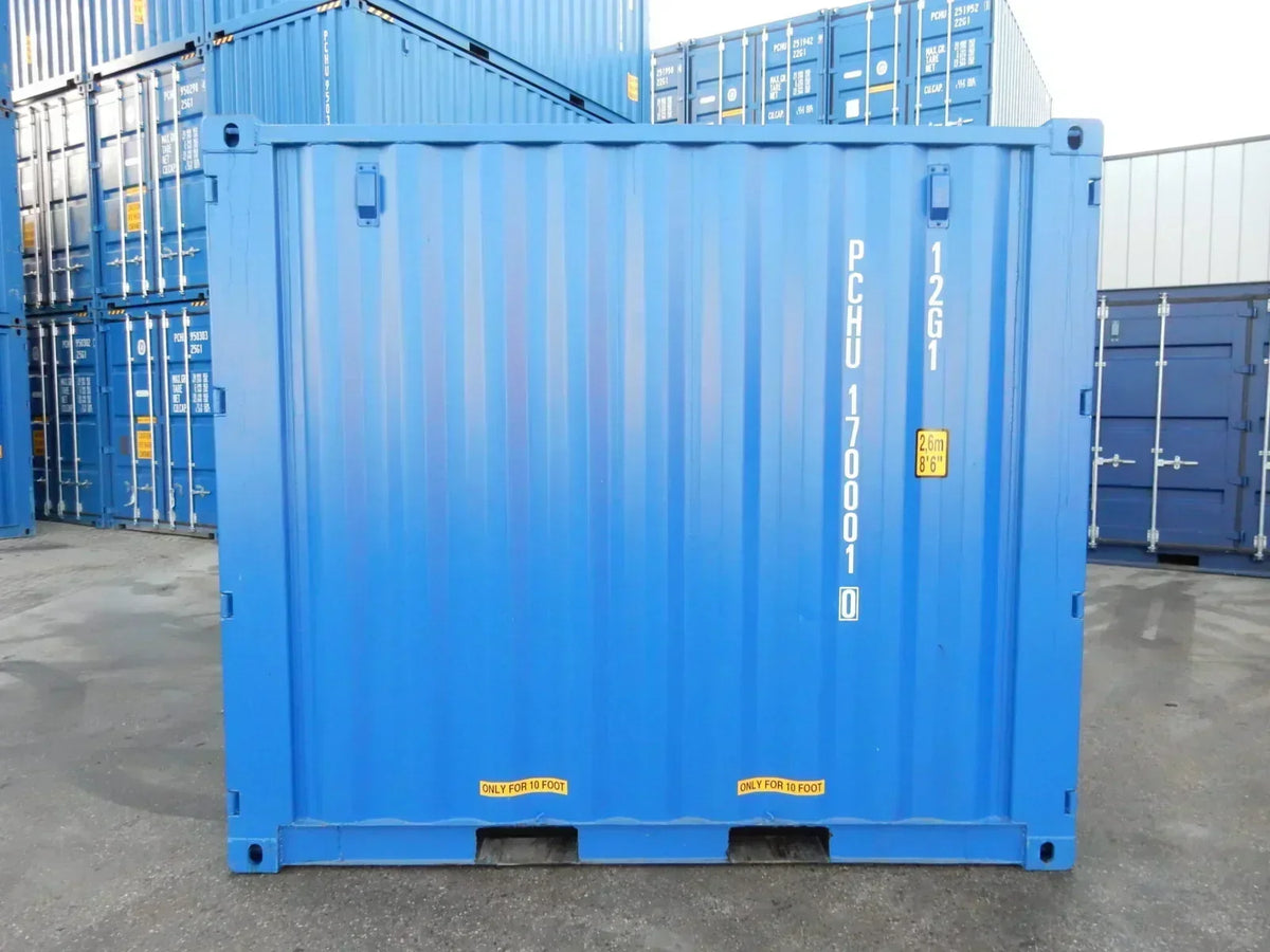 Conteneur maritime d’occasion 10 pieds à double porte – Acier Corten