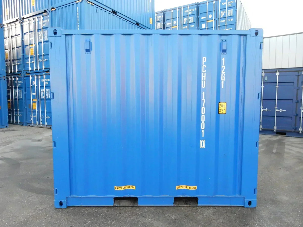Conteneur maritime d’occasion 10 pieds à double porte – Acier Corten