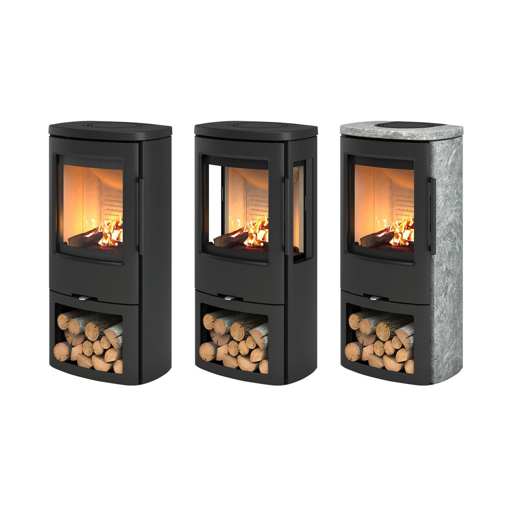 Poêle à bois TermaTech TT44 acier noir 4,8 kW