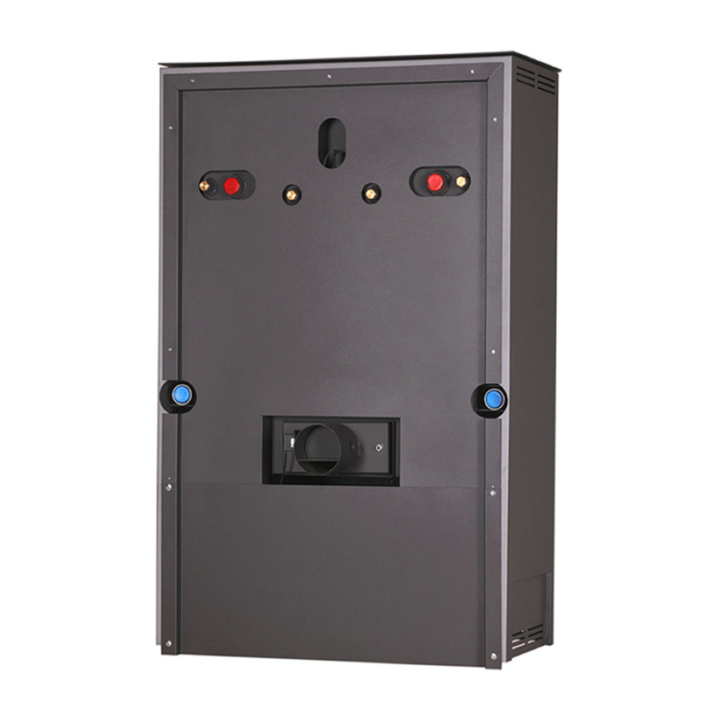 Aquaflam 25 Manuel Noir – Poêle à bois avec échangeur d’eau 25,1 kW