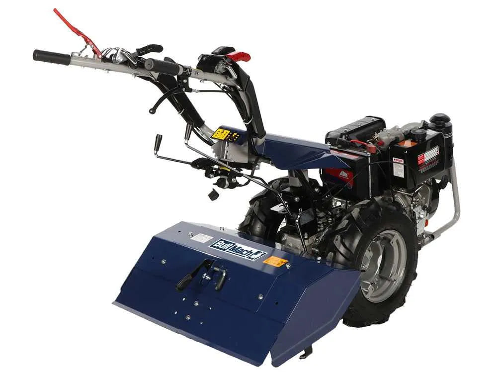 BullMach Chimera 400D – Motoculteur diesel 418 cm³ 9,6 CV, fraise 80 cm