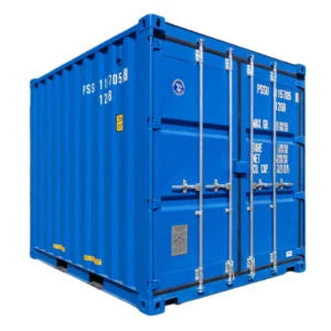 Conteneur maritime d’occasion 10 pieds à double porte – Acier Corten