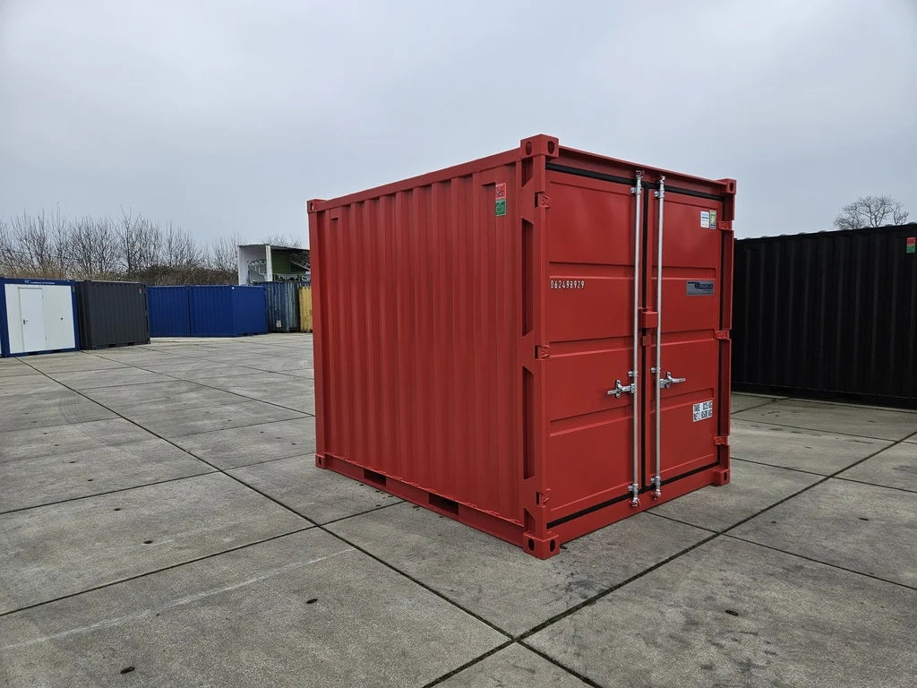 Conteneur maritime 10 pieds neuf en acier – Double porte, compact et sécurisé