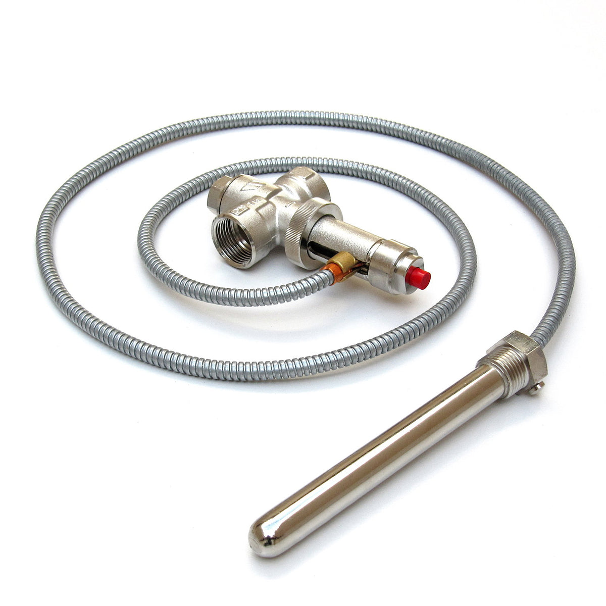 Poêle à bois hydraulique Aquaflam 17 Basic Crème avec réservoir tampon TPSM 825