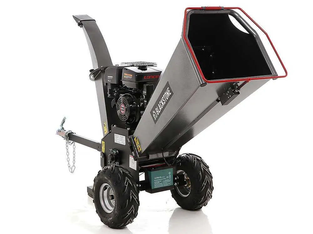 BlackStone BC 1500 LE - Broyeur de branches thermique professionnel - Moteur Loncin 15 CV - photo 5
