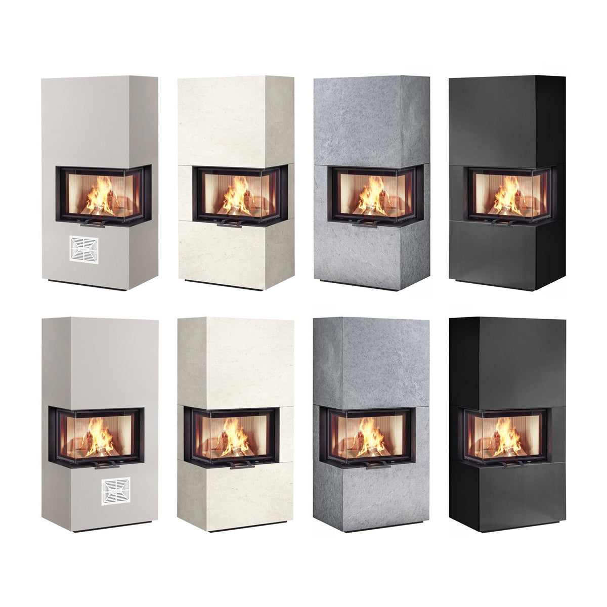 Poêle à bois Olsberg Osorno L en acier noir – sortie droite 7,8 kW – image 12