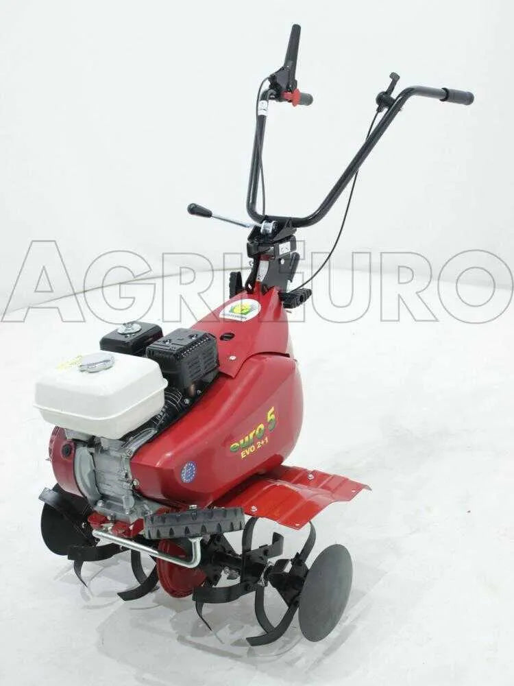 Eurosystems Euro 5 EVO 2+1 Motobineuse à essence Honda GX160 163 cm³ 2 vitesses + marche arrière - image 8