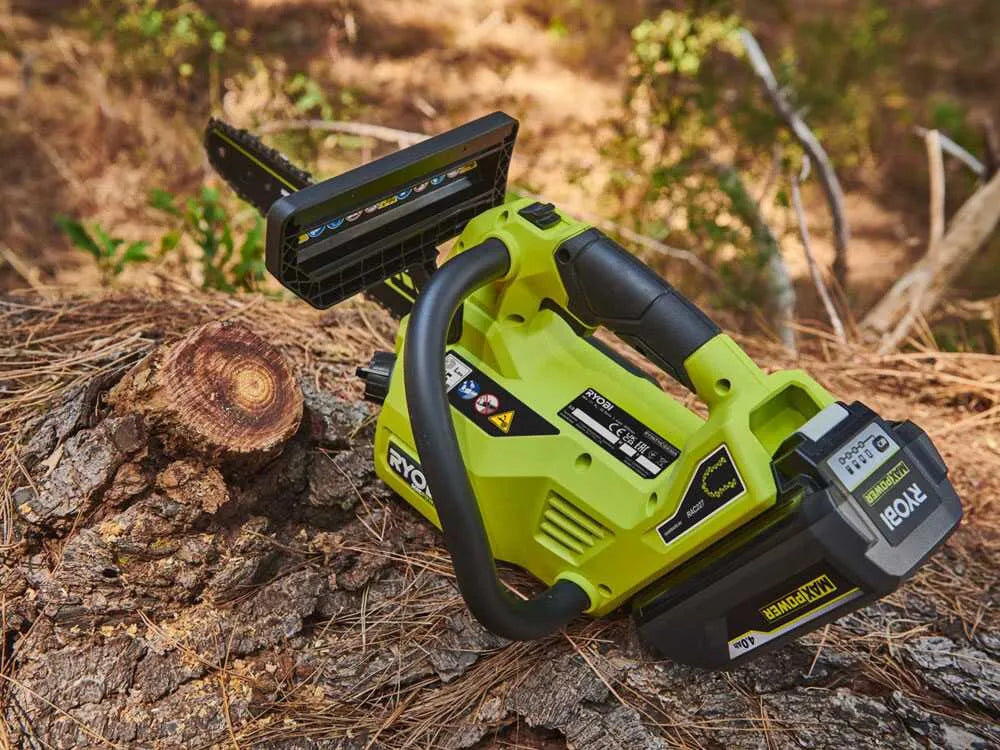 Ryobi RY36THCSX30A-140 – Tronçonneuse d’élagage 36 V – Batterie 4 Ah – Guide 30 cm – photo 7