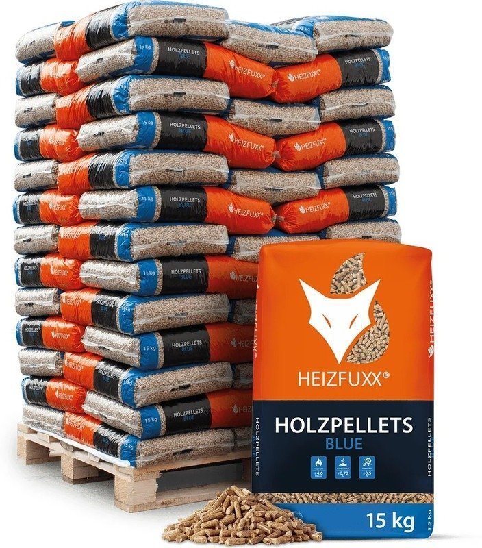 Granulés de bois Heizfuxx Blue – Palette de 975 kg