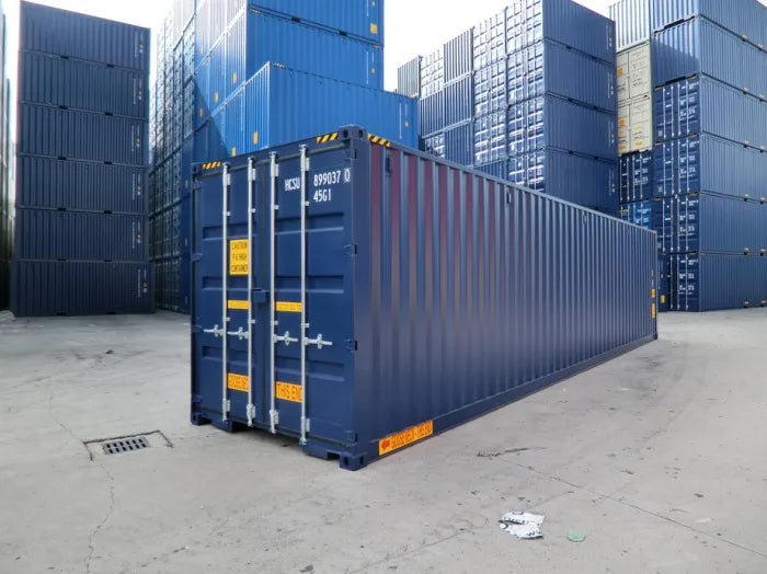 Conteneur maritime High Cube 40 pieds Double Door – Acier CORTEN – Plusieurs couleurs – Réf. GFH66P