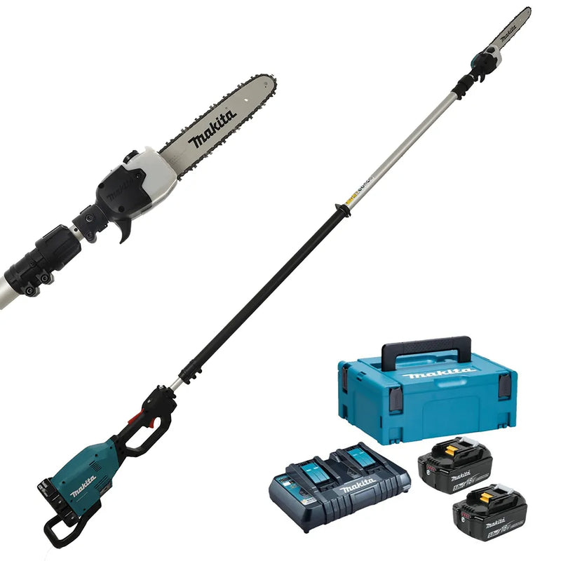 Makita DUA301 perche élagueuse télescopique avec batteries