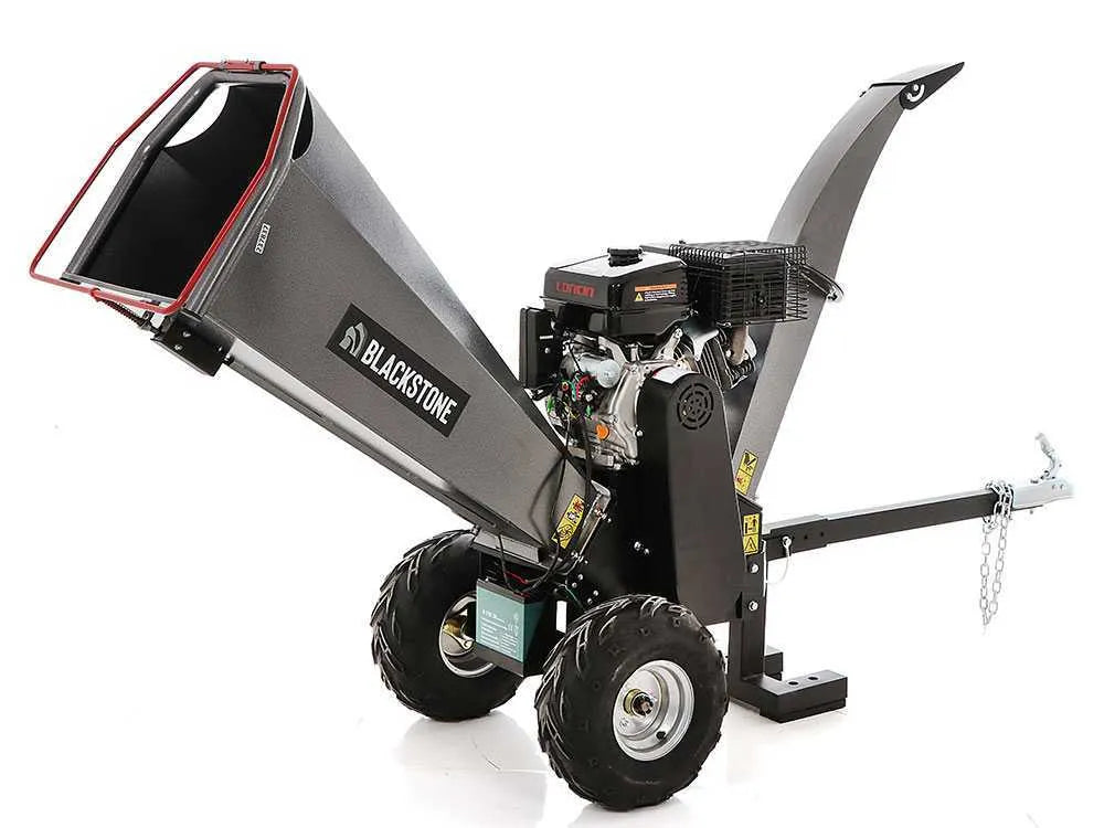 BlackStone BC 1500 LE - Broyeur de branches thermique professionnel - Moteur Loncin 15 CV - photo 4
