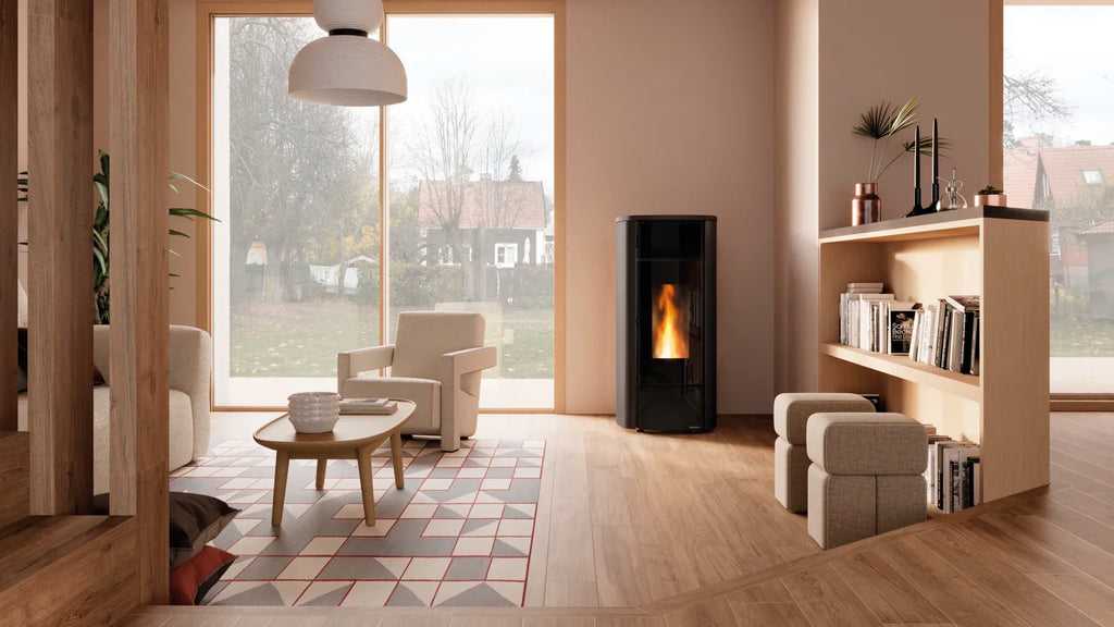 Poêle à granulés La Nordica MIRIANA IDRO H20 – 22,4 kW