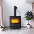 Poêle à bois Fireplace Adamis K6350 acier noir 7,5 kW