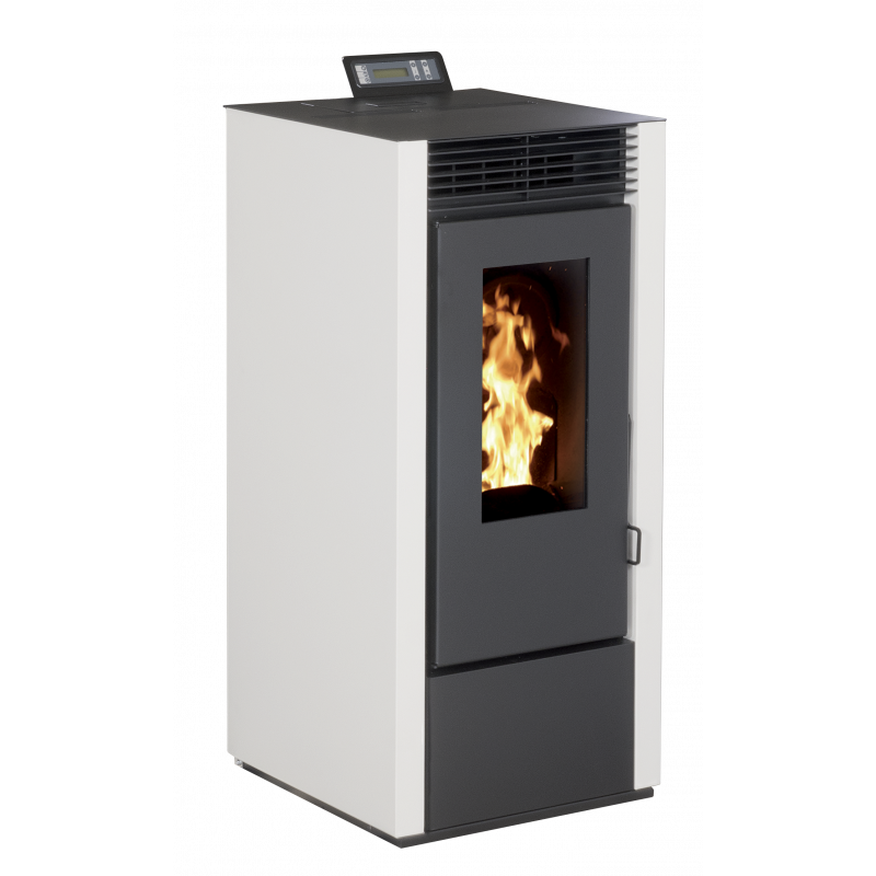 Pack poêle à granulés étanche ETNA Vittoria Plus 14 kW avec kit concentrique sortie arrière - image 1