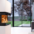 Poêle à bois Thermorossi Trilogie Blanc W6TRILOBIAN 10,6 kW