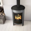 Poêle à bois Masterflamme Medie I Gris HSF41-027 12 kW - image 1