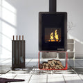 Poêle à bois HS Flamingo Deluxe Pentai rouge HSF42-021 9 kW - image 1