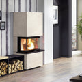 Poêle à bois Olsberg Osorno pierre calcaire Vratza 7,8 kW rendement 82,9 % - image 1