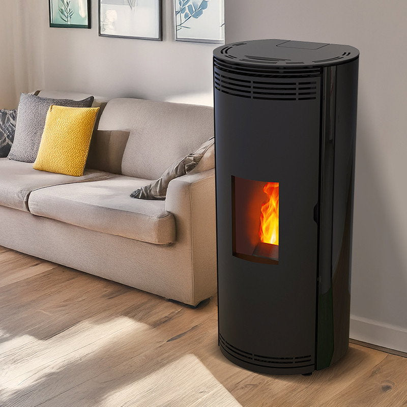 Poêle à granulés étanche France Flamme Prévert 8 kW - image 1