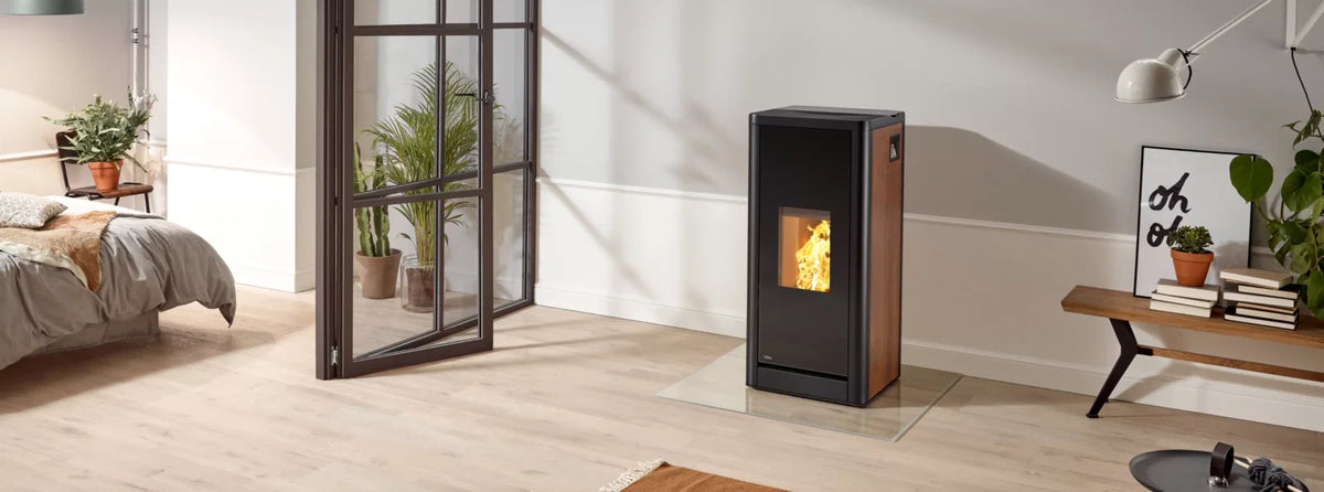 Poêle à granulés étanche Rika Sumo 9 kW - image 1