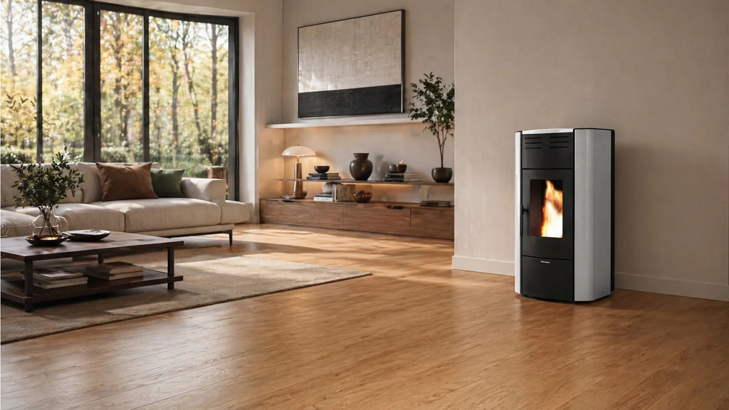 Poêle à granulés La Nordica Raffaella Idro H15 5.0.16 — 19 kW