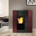 Edilkamin Blade H 23 Evo céramique Bordeaux – image 1
