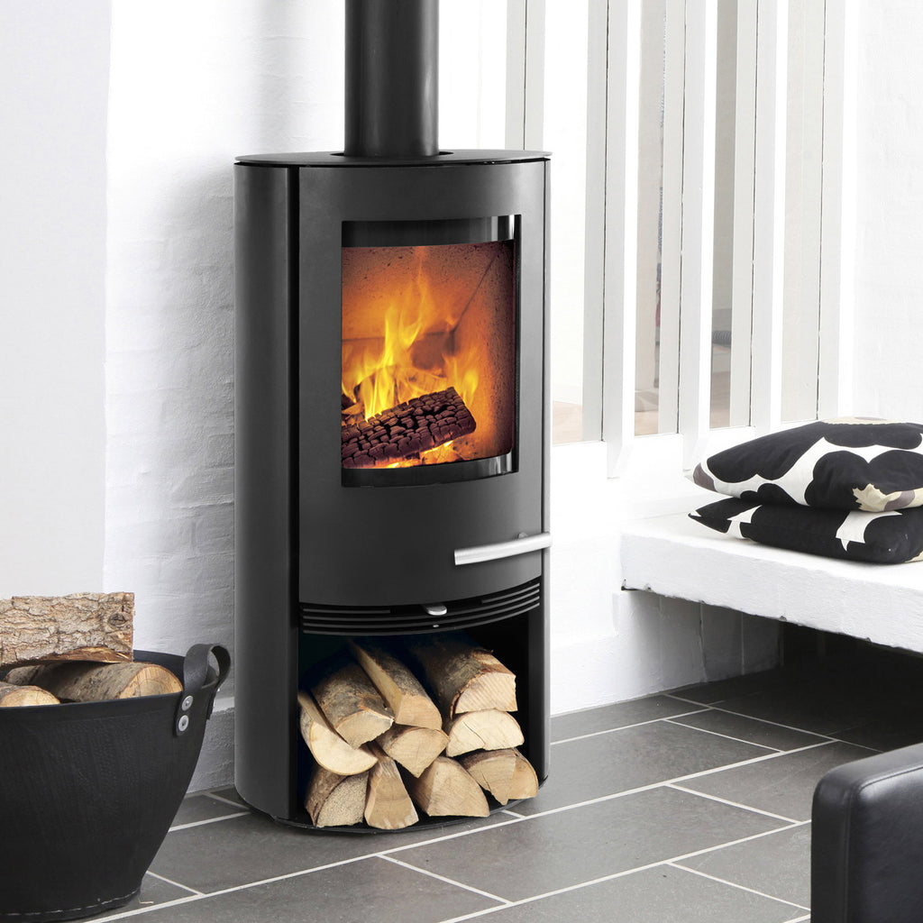 Poêle à bois TermaTech TT20R acier noir 5 kW