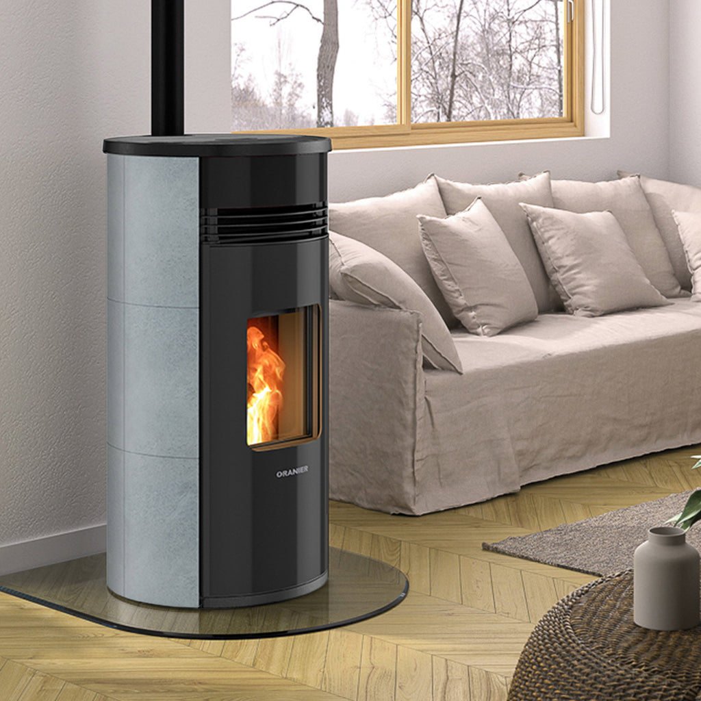 Poêle à granulés Oranier Sando 60 en pierre ollaire – 8 kW
