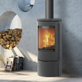 Lotus Prestige Basic S – Poêle à bois Gris Indian Night 5 kW