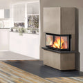 Poêle à bois Olsberg Osorno TopStone Quartzite Marrone Alba Natura 7,8 kW - image 1