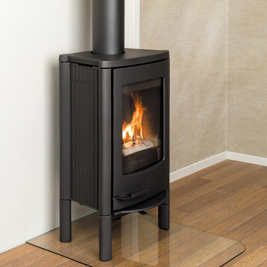 Dovre Astro 2/L – Poêle à bois acier noir 7 kW
