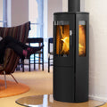 Poêle à bois Lotus Mira 4 noir LO-595 - image 1