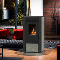Poêle à granulés Wamsler WPO 7 en pierre naturelle 7,5 kW