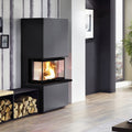 Poêle à bois Olsberg Osorno O416161 en acier noir – 7,8 kW – image 1