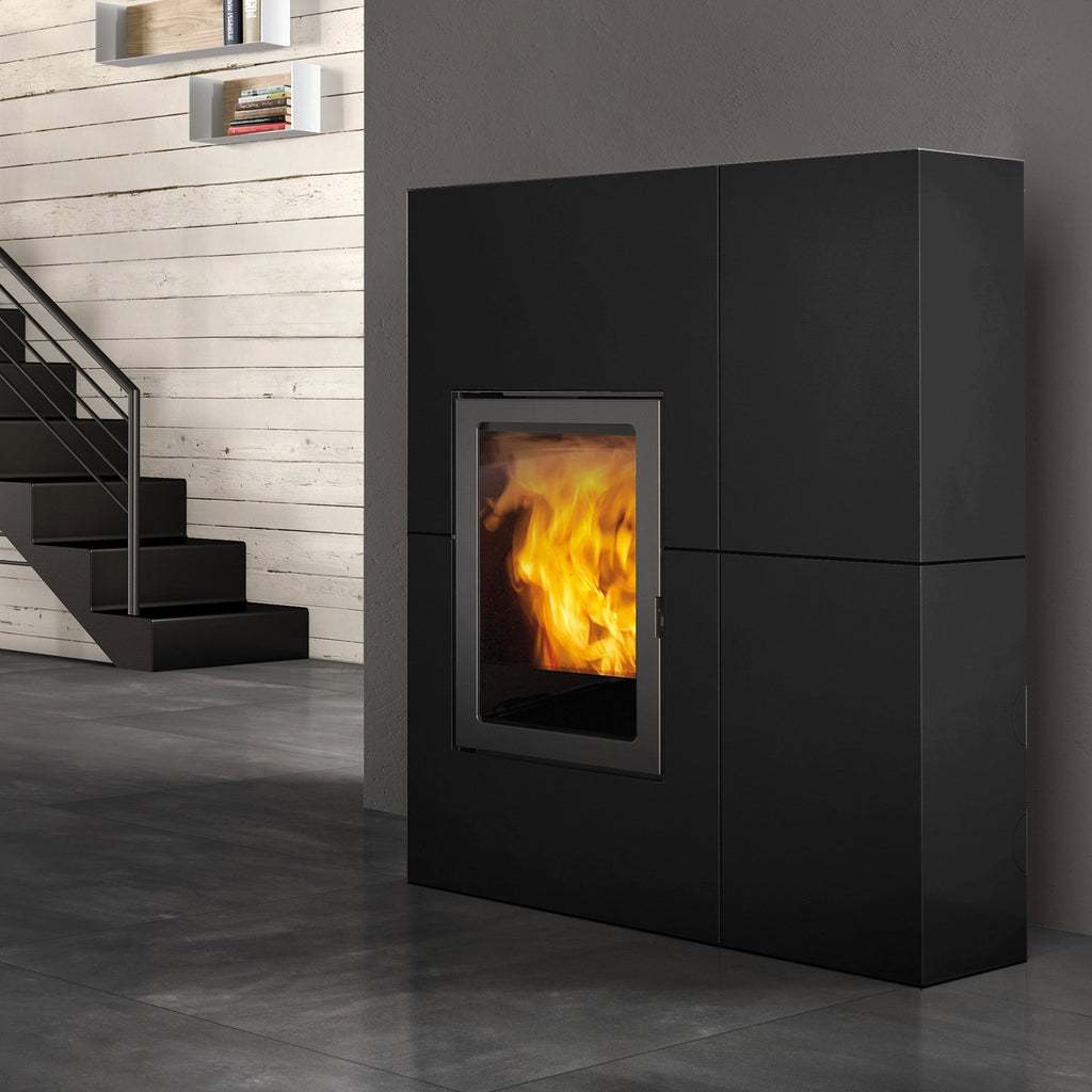 Poêle à granulés Edilkamin Blade 12++ EVO acier noir — 12,1 kW