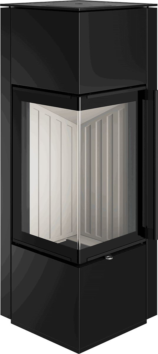 Poêle à bois Spartherm Piko S 7,7 kW avec vitre en L