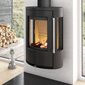 Poêle à bois TermaTech TT23RGW Acier Noir 5,6 kW - image 1
