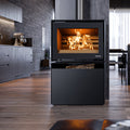 Poêle à bois Thermorossi Moonlight 6 avec compartiment à bûches amovible 5,7 kW - image 1