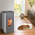 Haas+Sohn HSP 6 Pelletto IV – Poêle à granulés 8 kW perle-anthracite/blanc